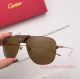 Hot Sale Cartier Replica Black Lens Gold Frame Sunglasses (3)_th.jpg